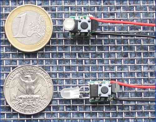 LED Battery level voltage monitor meter indicator Alkaline Nicad NiMh LiPo L