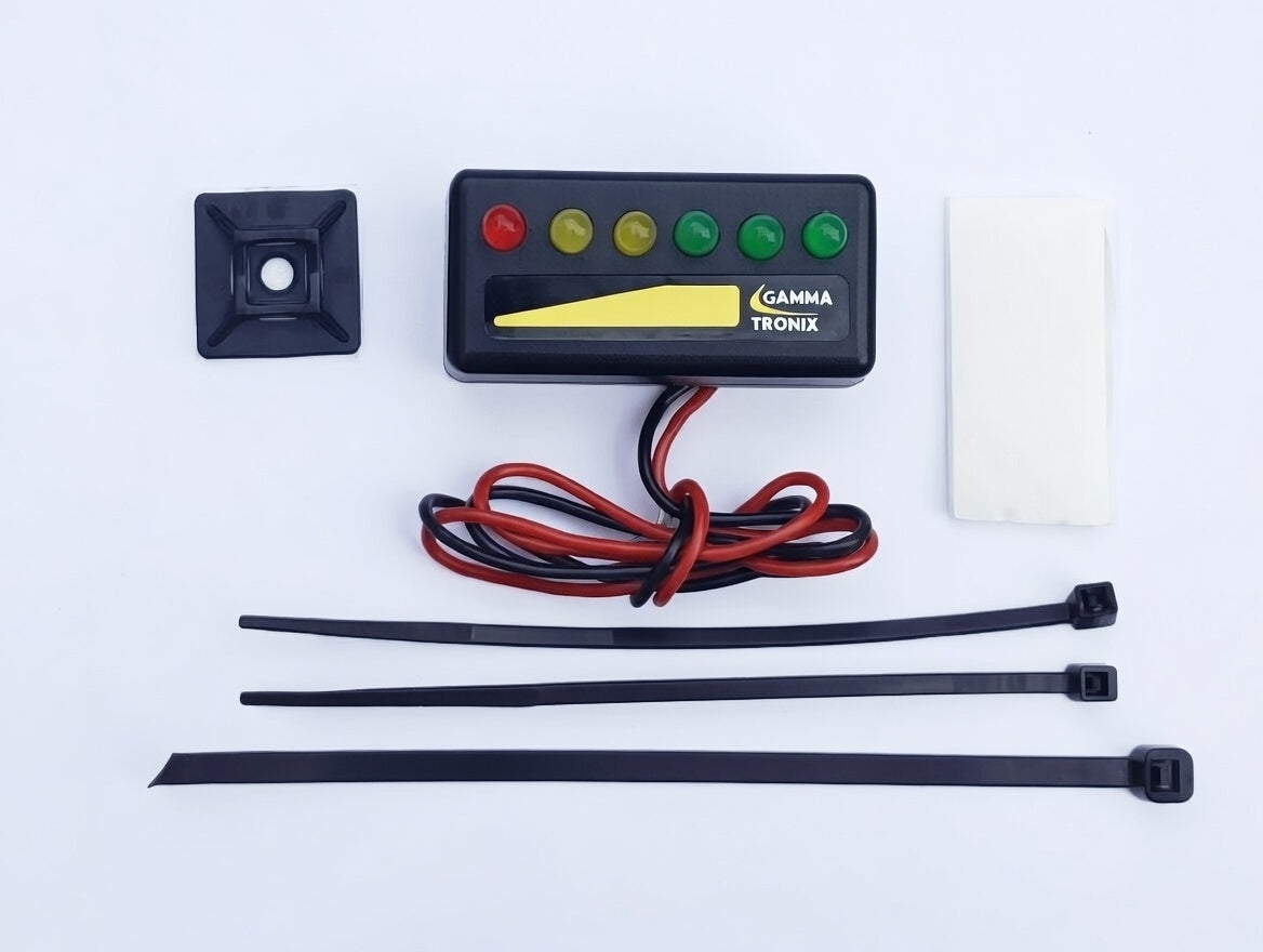 6v 12v 24v Battery monitor 6 LED